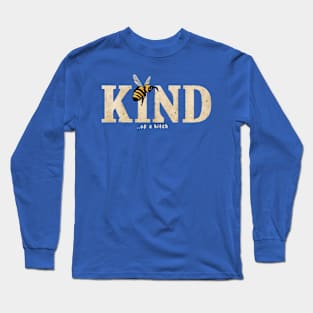 Bee Kind retro Long Sleeve T-Shirt